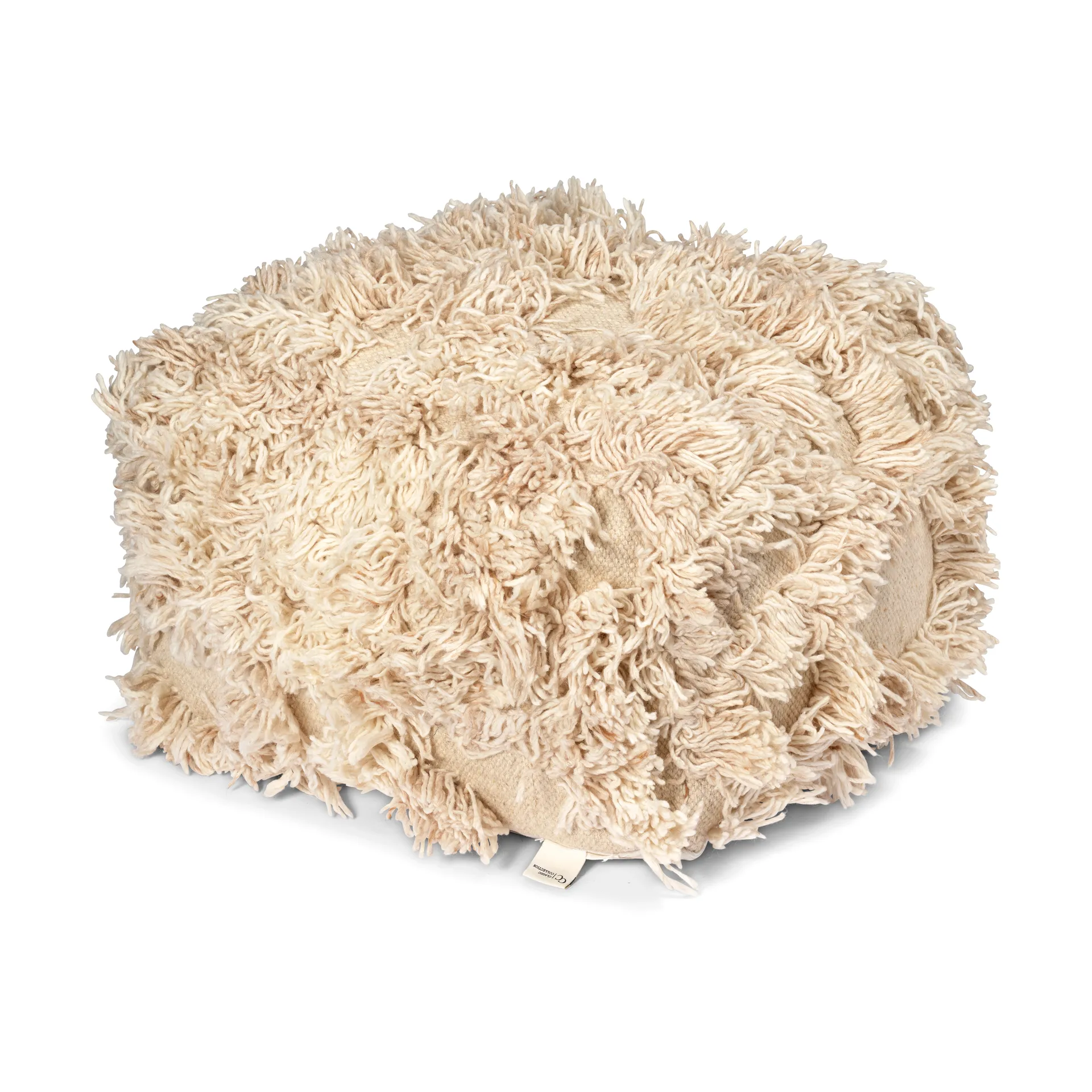 Rio puff 55x55 cm, Beige Classic Collection