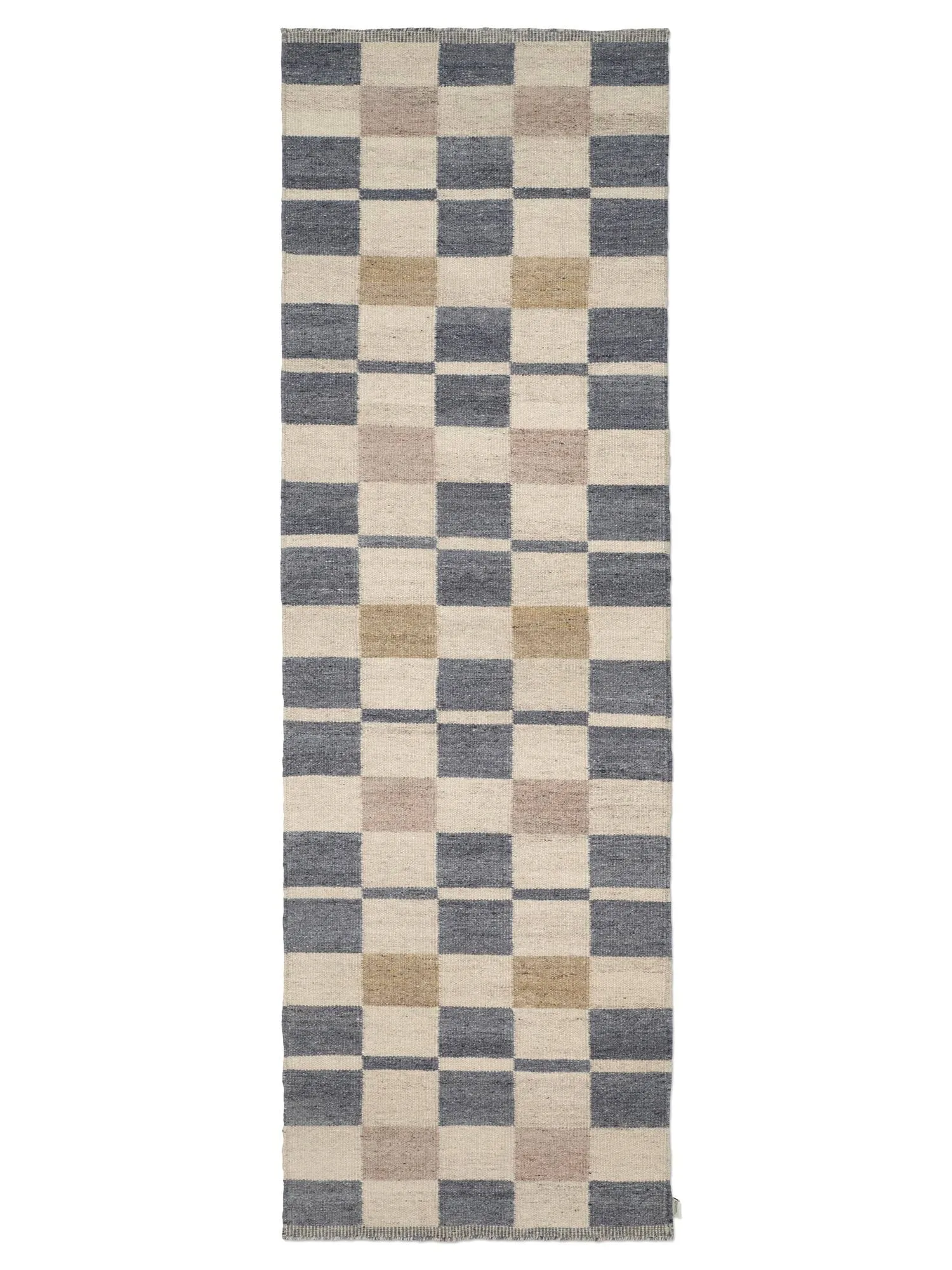 Rutvik matta, Blue, 80x250 cm Classic Collection