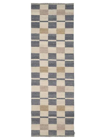Rutvik matta - Blue, 80x250 cm - Classic Collection