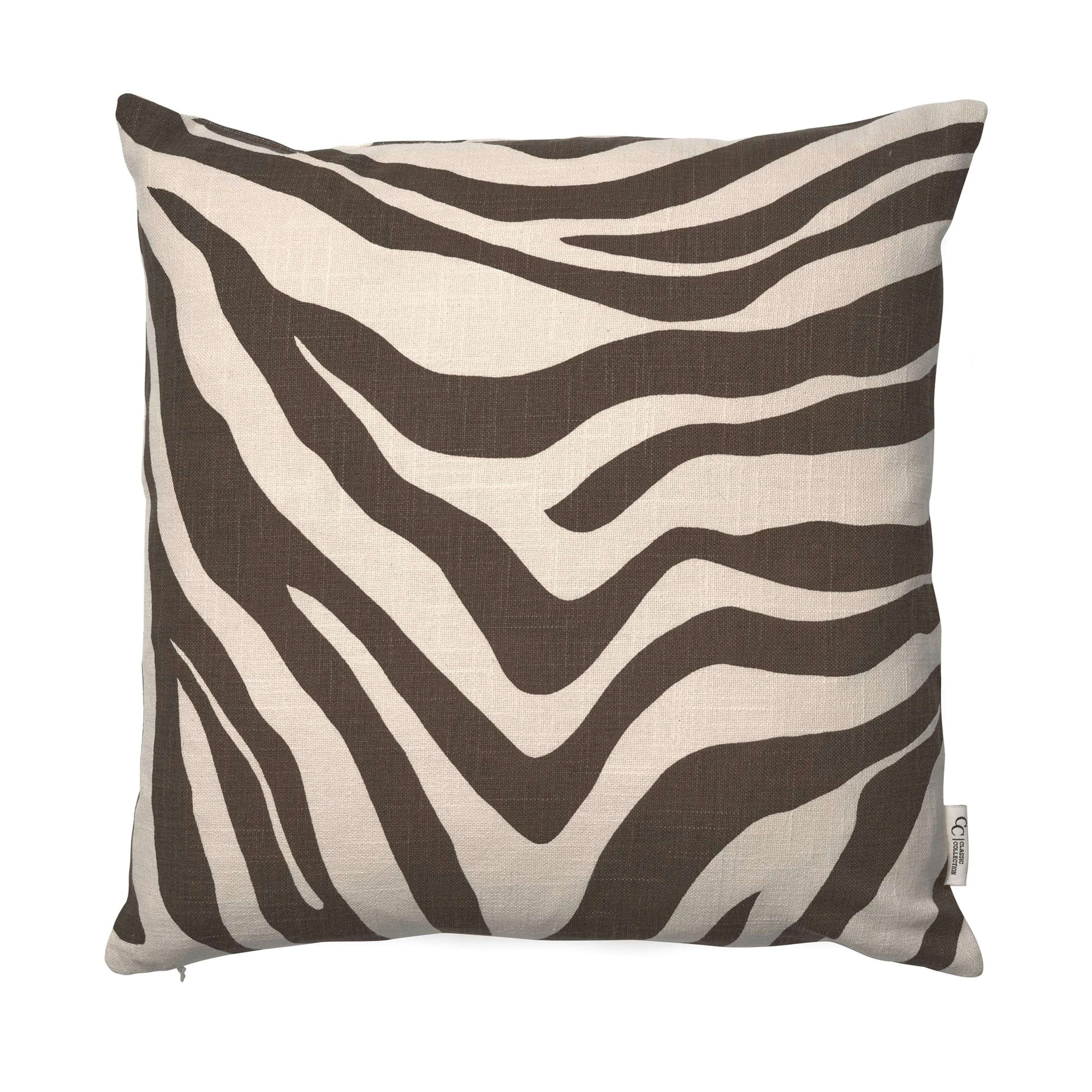 Savannah kuddfodral, Brown-off white, 50x50 cm