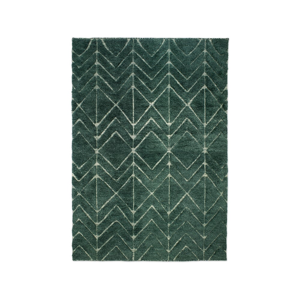 Classic Collection Soho matta pine, 250x350 cm | Skandinavisk Design | Ullmattor | Grön