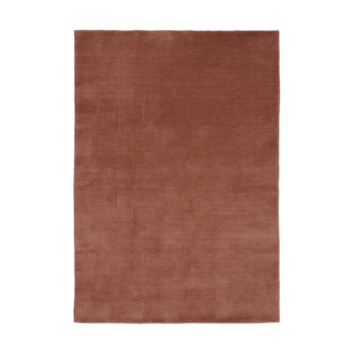 Classic Collection Solid matta Coral, 200x300 cm | Skandinavisk Design | Ullmattor | Brun