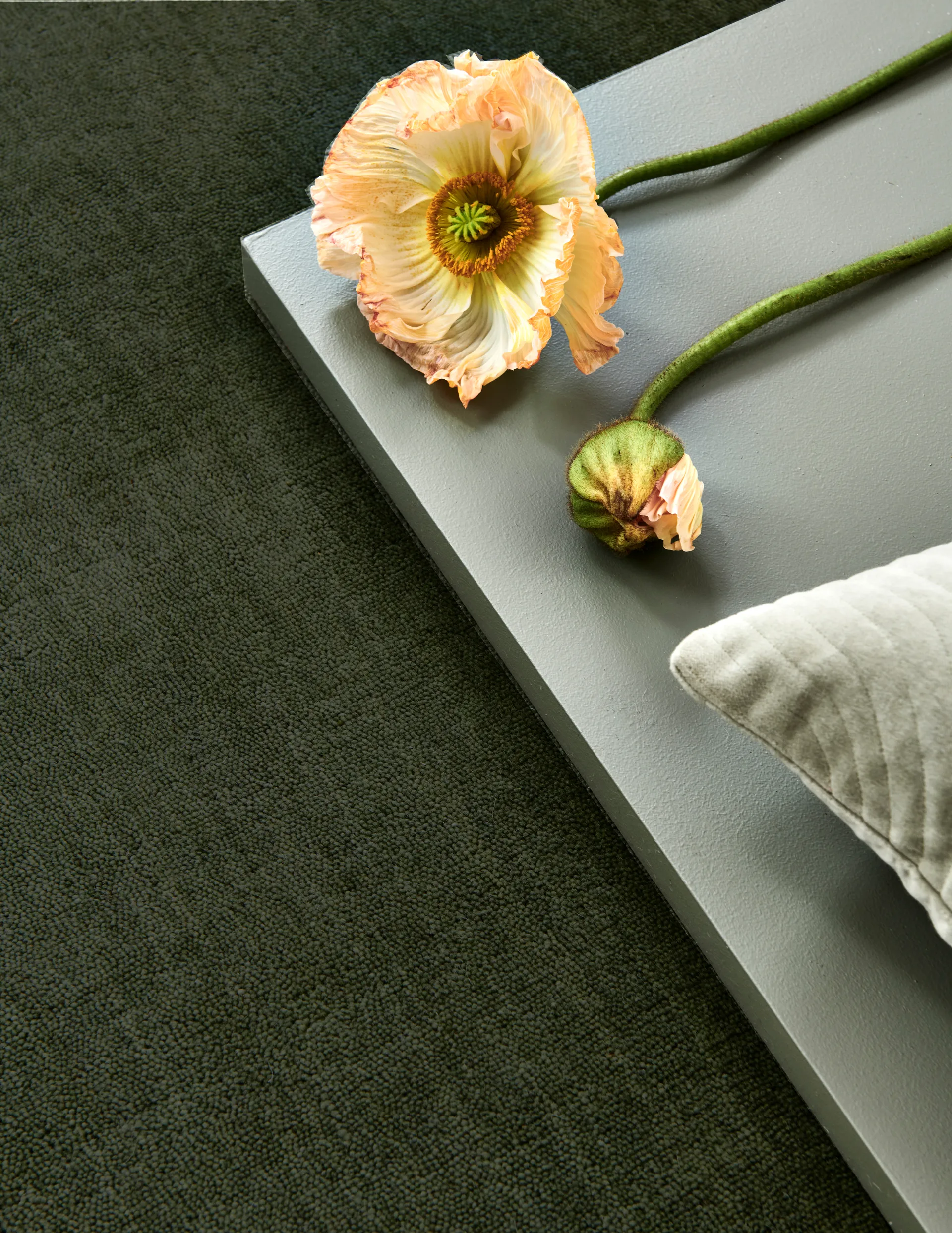 Solid matta, Green, 170x230 cm Classic Collection