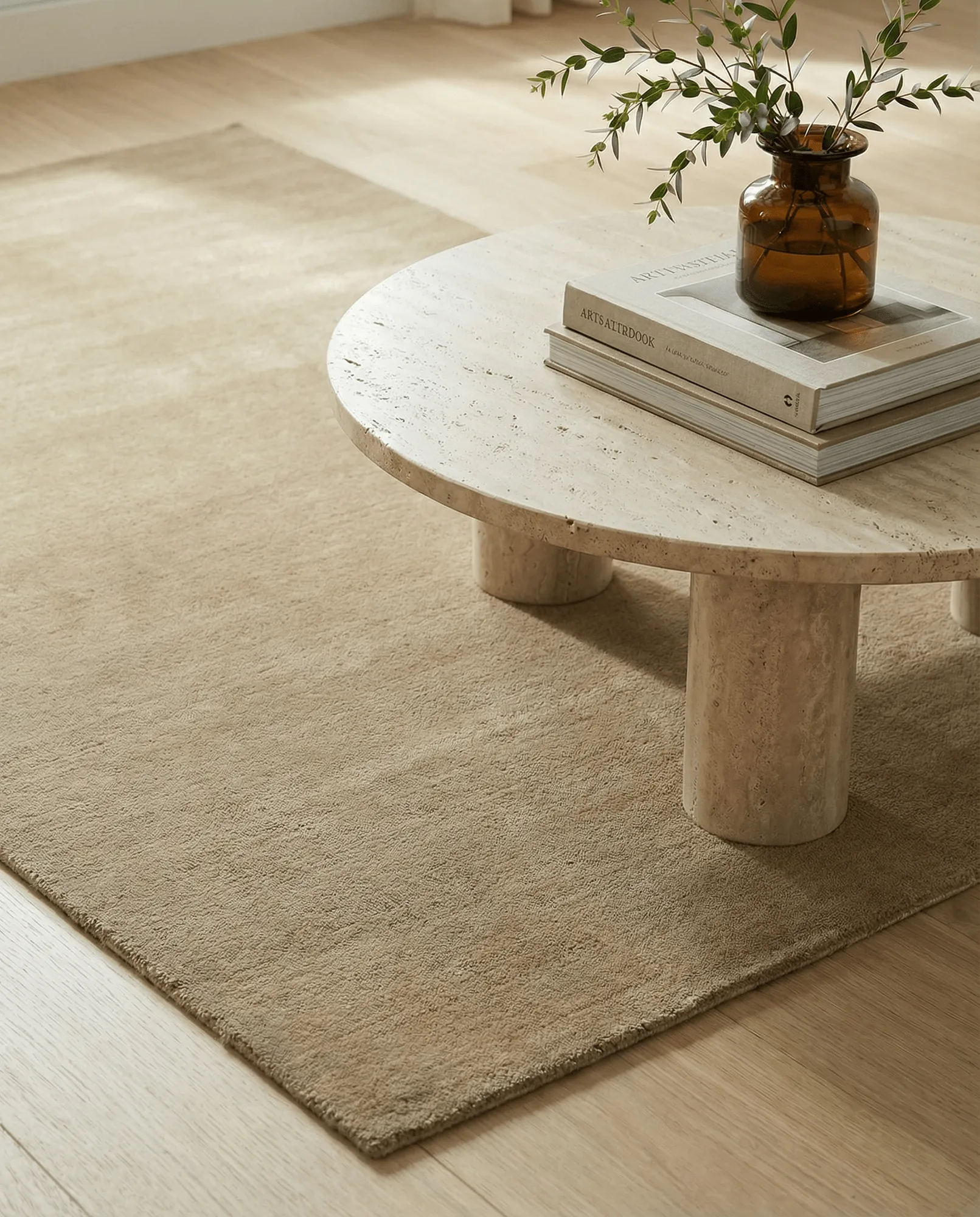 Solid matta, Wheat, 170x230 cm Classic Collection
