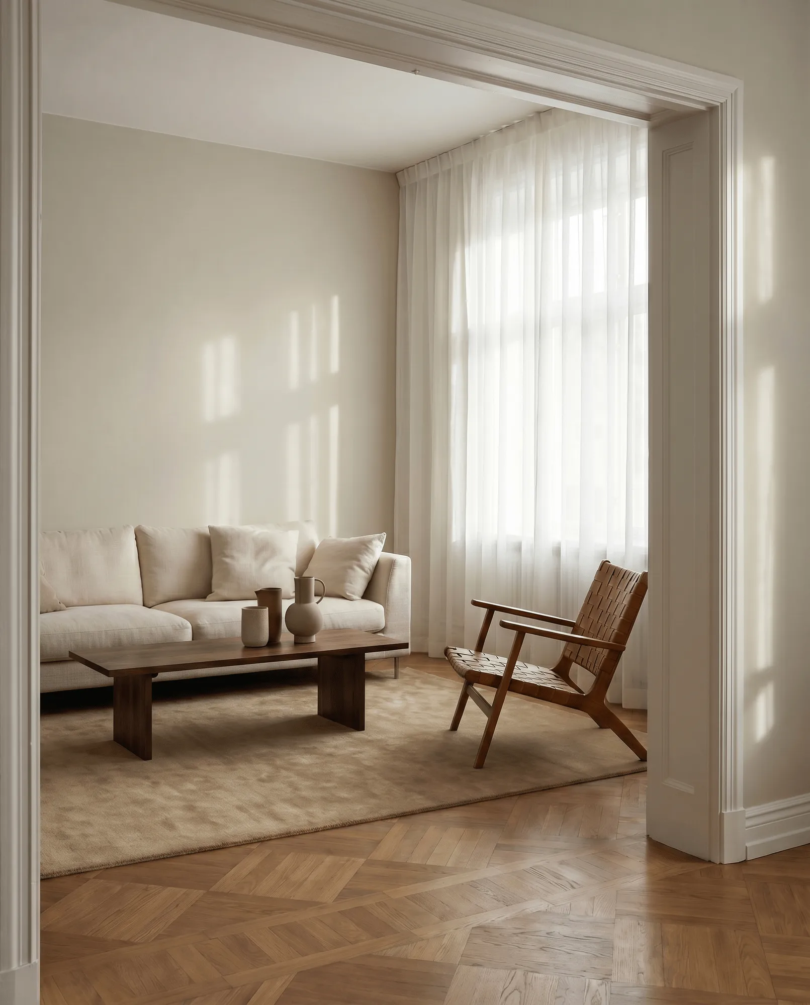 Solid matta, Wheat, 250x350 cm Classic Collection