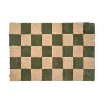 Square dörrmatta - Forest green, 85x130 cm - Classic Collection