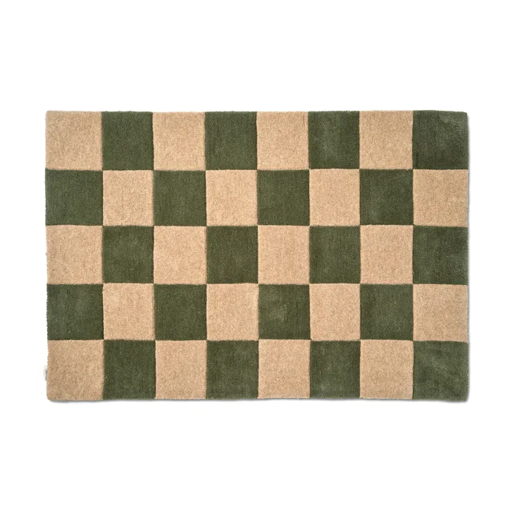Square dörrmatta - Forest green, 85x130 cm - Classic Collection