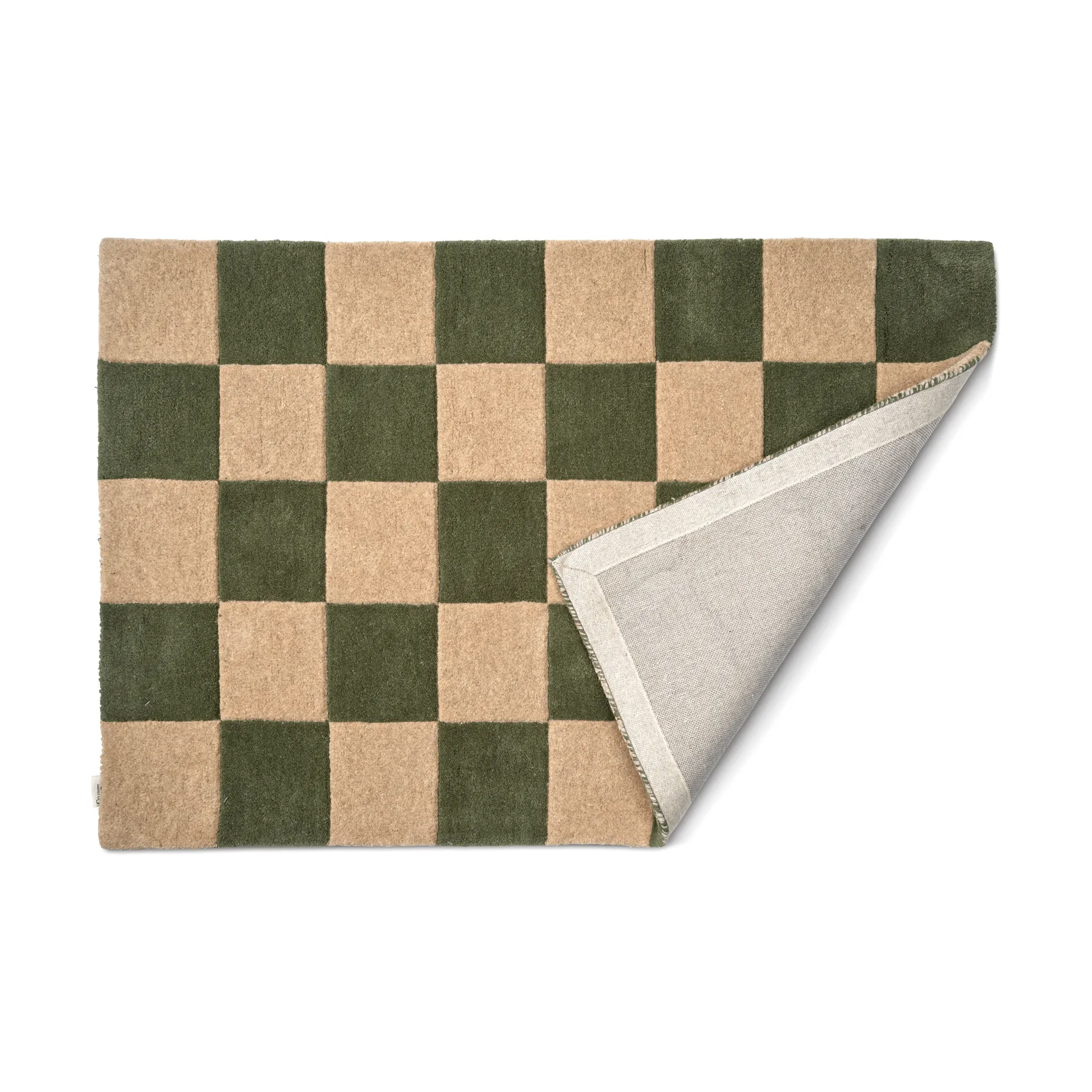 Square dörrmatta, Forest green, 85x130 cm Classic Collection