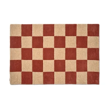 Square dörrmatta - Terracotta-natur, 85x130 cm - Classic Collection