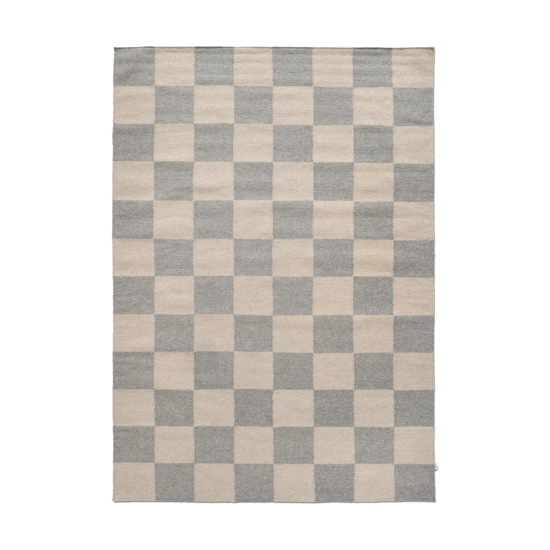 Squares matta, Grå-beige, 170x230 cm Classic Collection