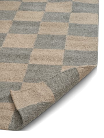 Squares matta - Grey-natural, 300x400 cm - Classic Collection