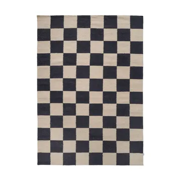 Squares matta - Svart-beige, 170x230 cm - Classic Collection