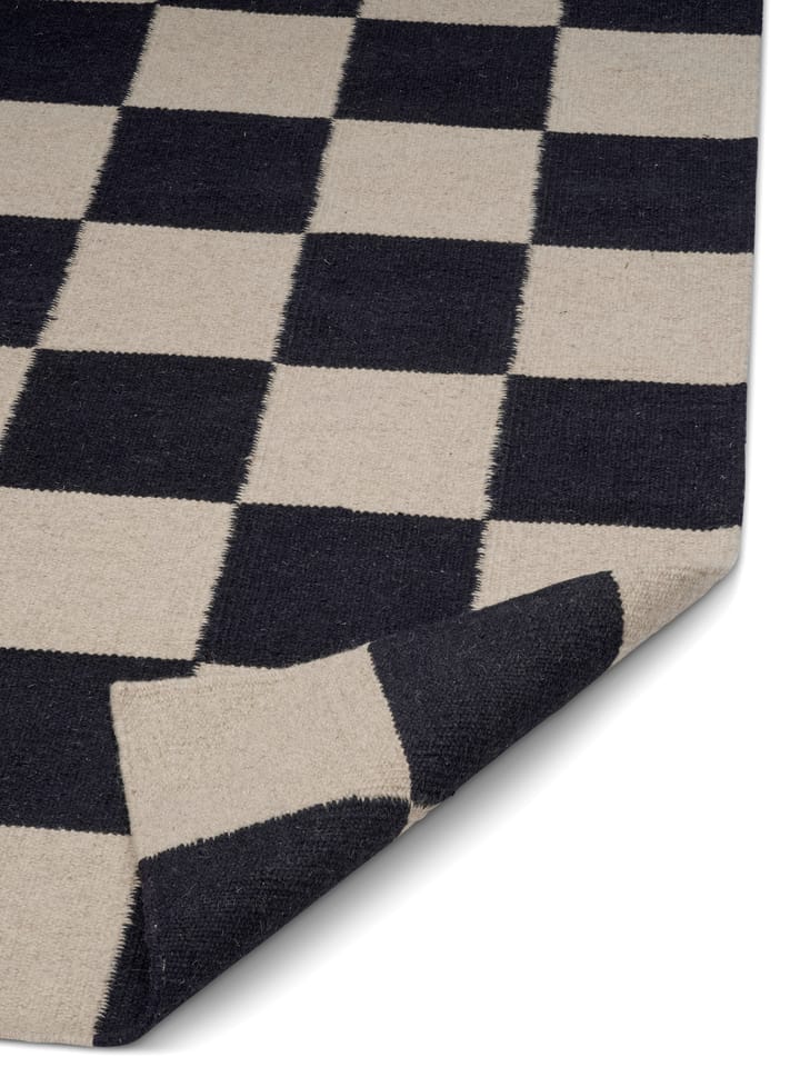 Squares matta, Svart-beige, 200x300 cm Classic Collection