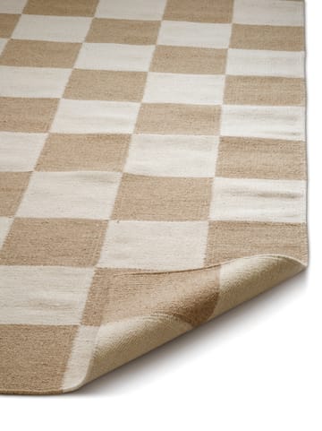 Squares matta - White-natural, 300x400 cm - Classic Collection