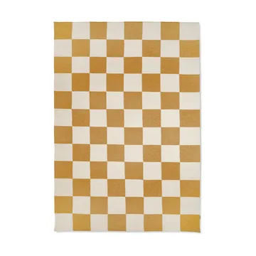 Squares matta - White-yellow, 200x300 cm - Classic Collection