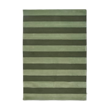 Stripe Boucle matta - Green, 170x230 cm - Classic Collection