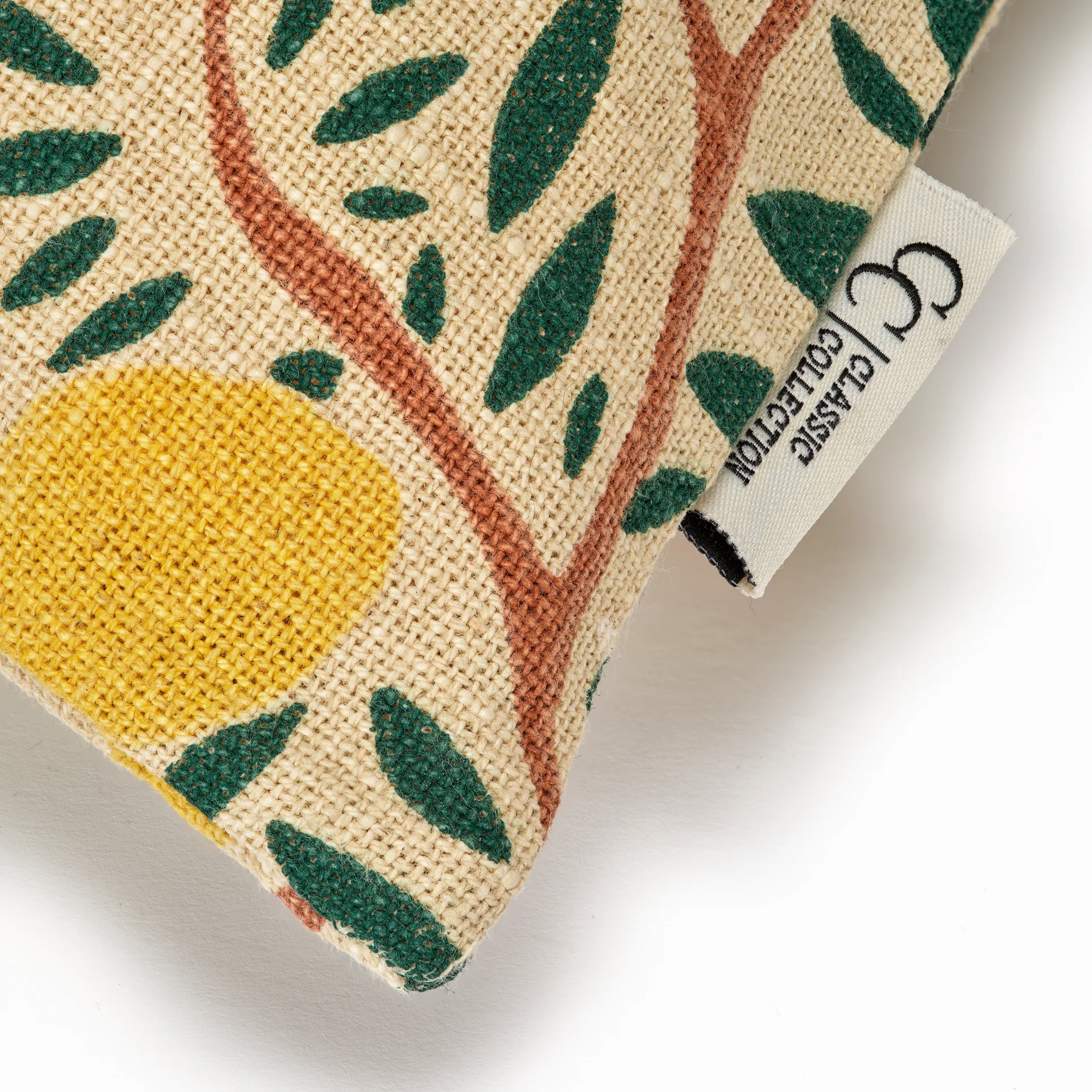 Sunny citrus kuddfodral 50x50 cm, Mörkgrön Classic Collection