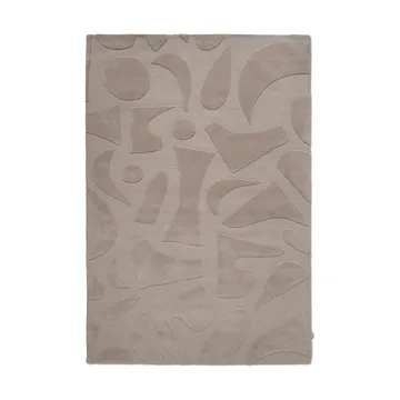 Vivid ullmatta 170x230 cm - Beige - Classic Collection