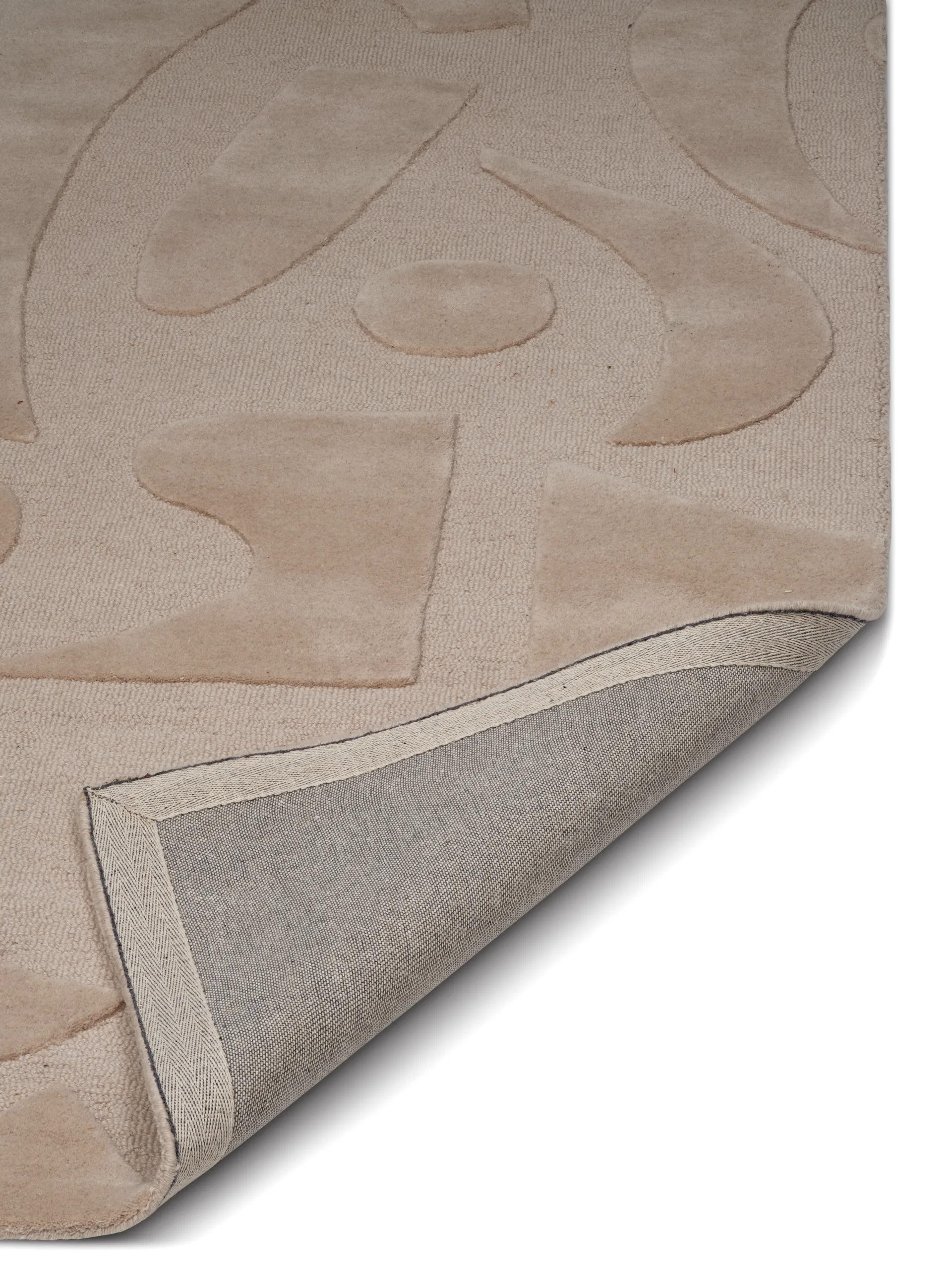 Vivid ullmatta 250x350 cm, Beige Classic Collection