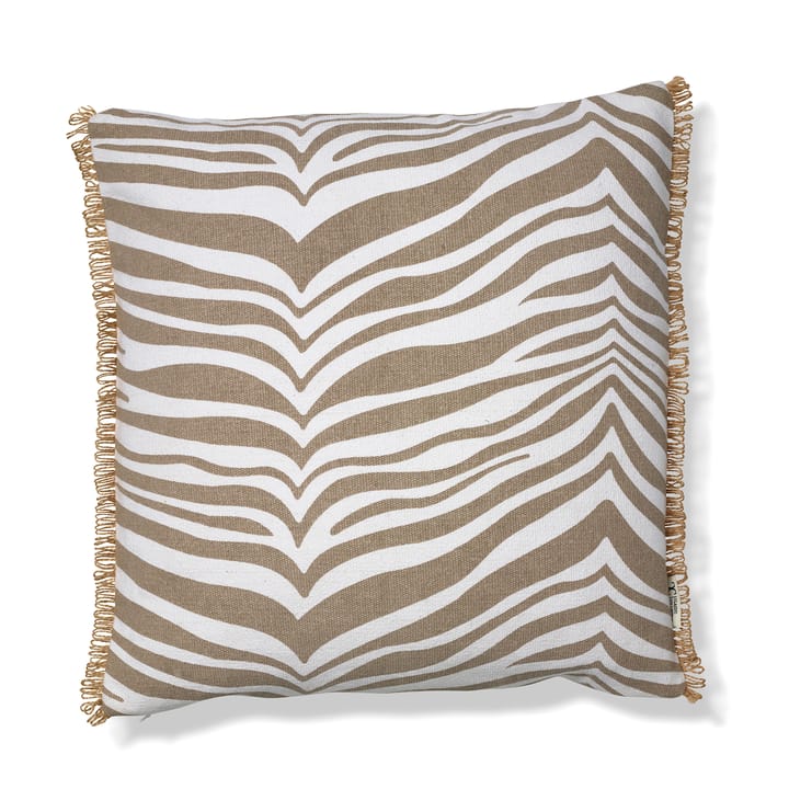 Zebra kudde 50x50 cm - Simply taupe - Classic Collection