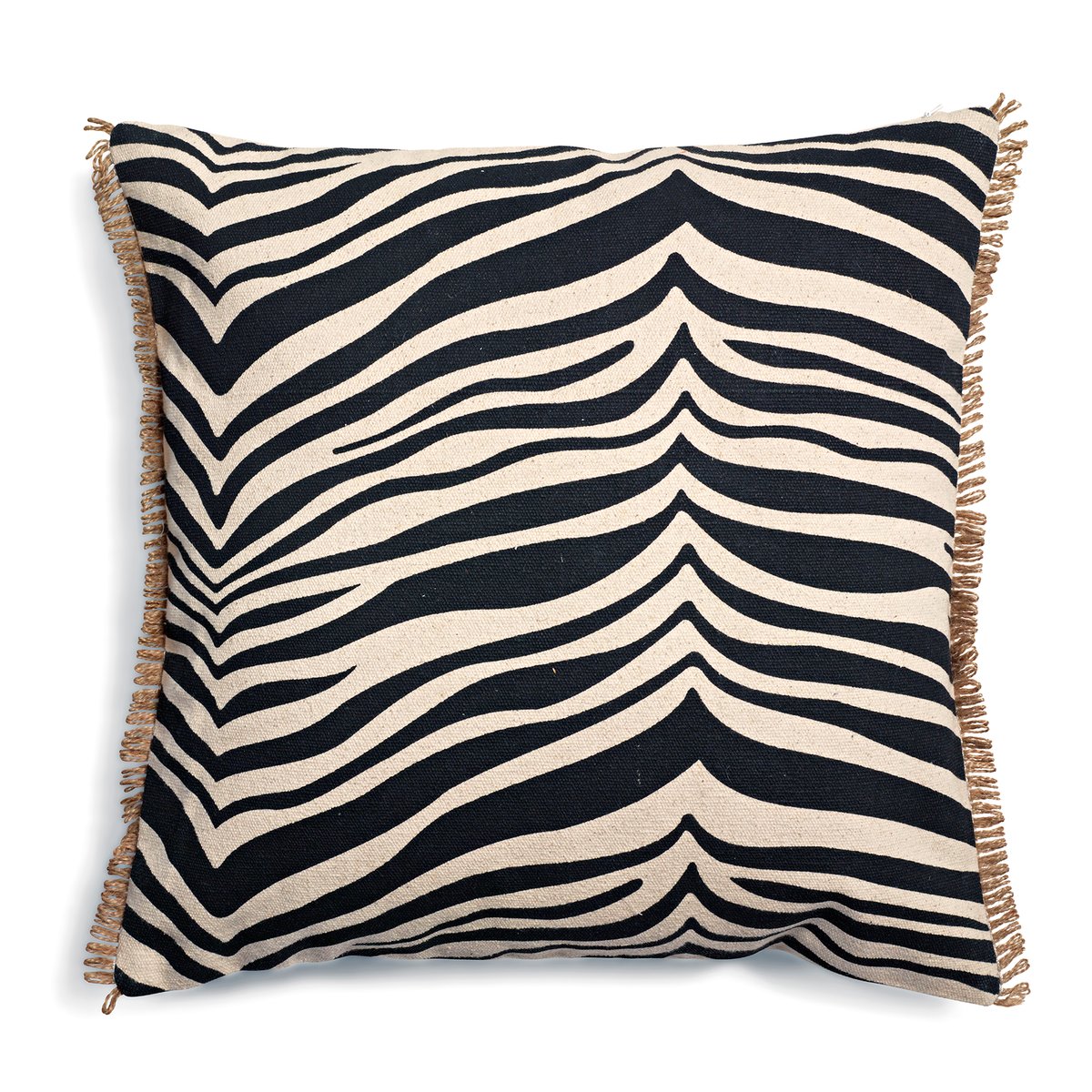 Classic Collection Zebra kudde 50x50 cm Svart | Skandinavisk Design | Kuddar | Svart