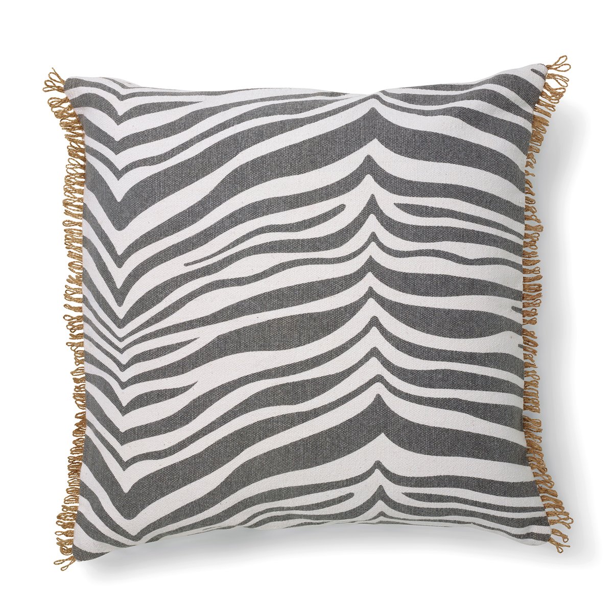 Classic Collection Zebra kudde 50x50 cm Titanium | Skandinavisk Design | Kuddar | Grå