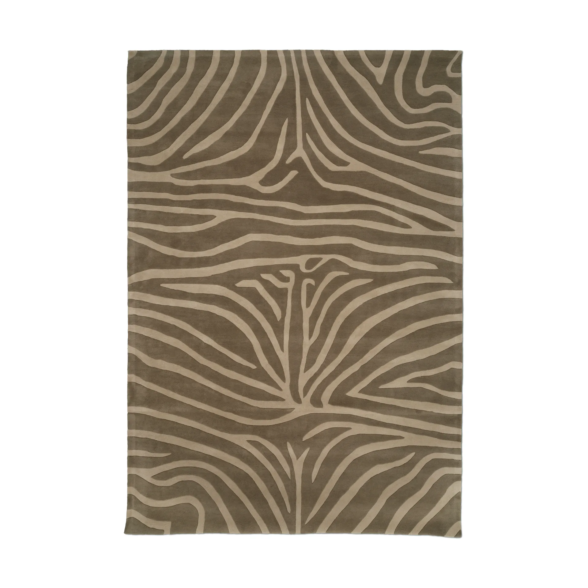 Zebra matta 200x300 cm, Brown Classic Collection