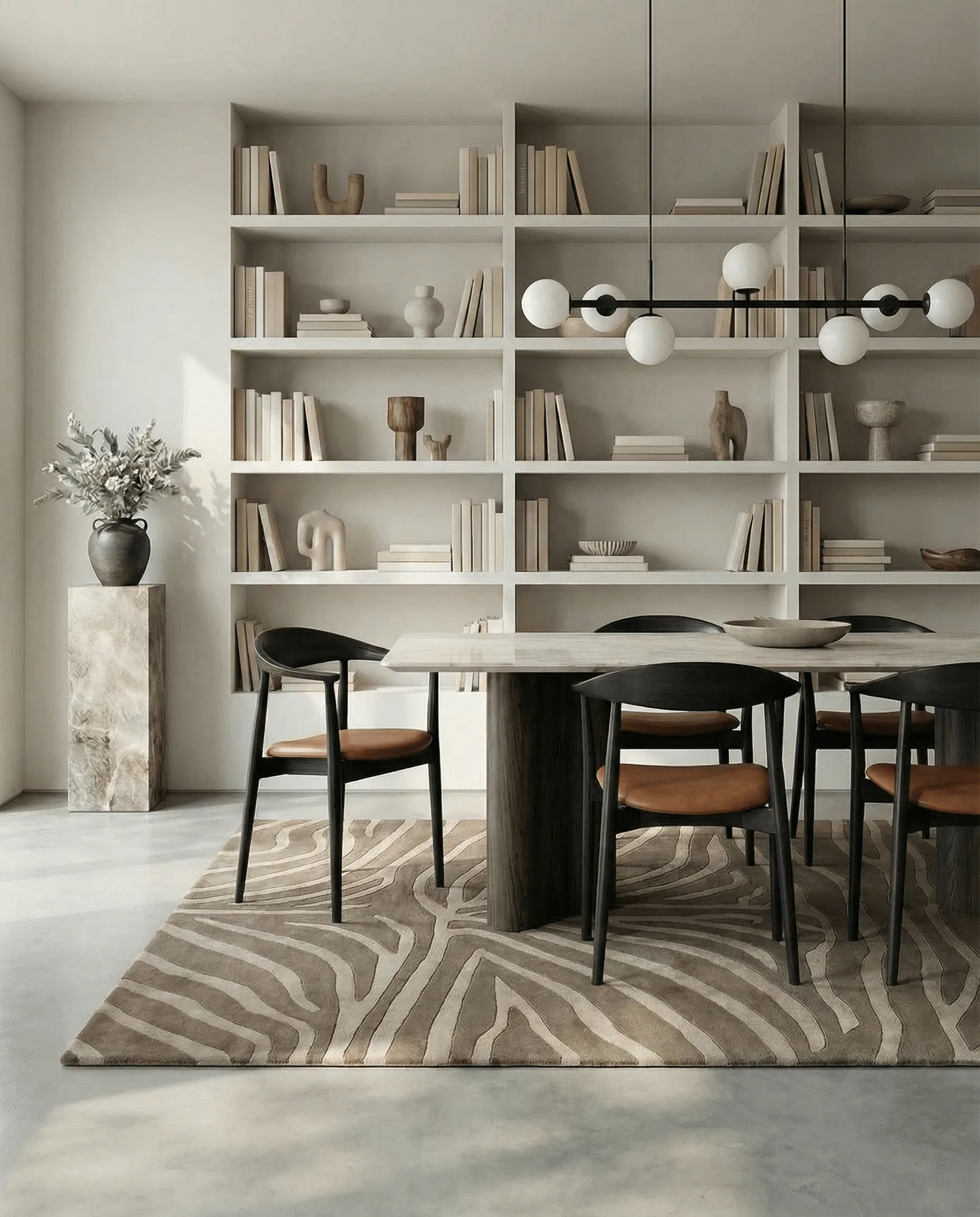 Zebra ullmatta, Beige, 250x350 cm Classic Collection