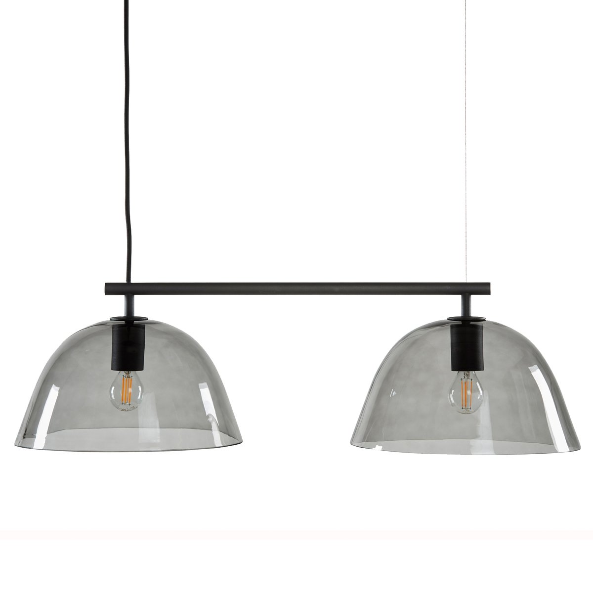 CO Bankeryd Wendo 70 taklampa rökfärgat glas Svart | Skandinavisk Design | Taklampor & Pendlar | Svart