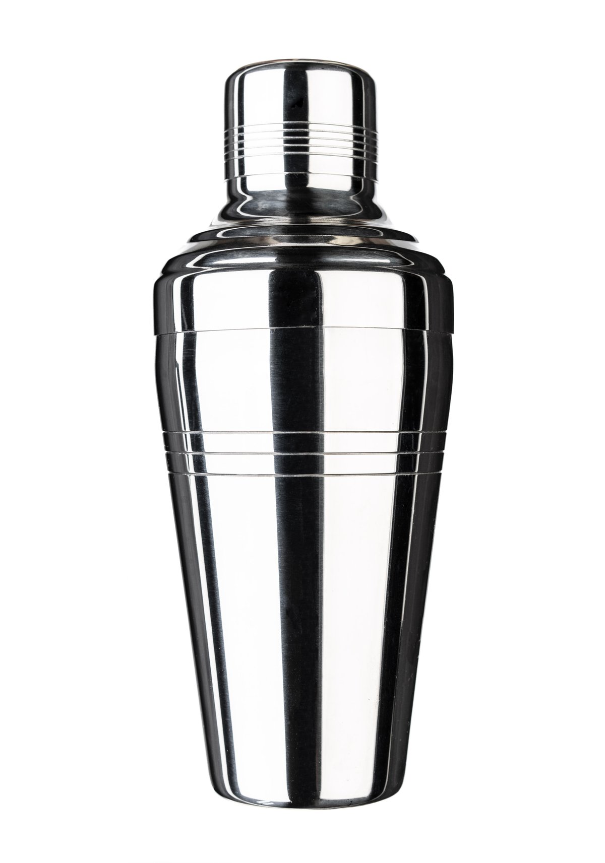 Cocktail Club shaker 3 delar Rostfritt stål | Skandinavisk Design | Shakers | Silverfärgad
