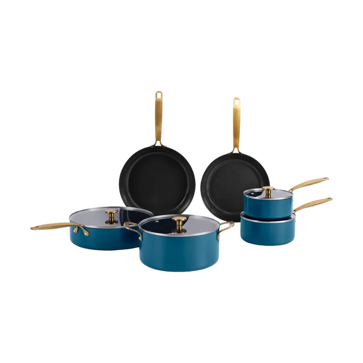 Combekk Element gryt- och stekpanneset 10-delar - Ocean Blue - Combekk