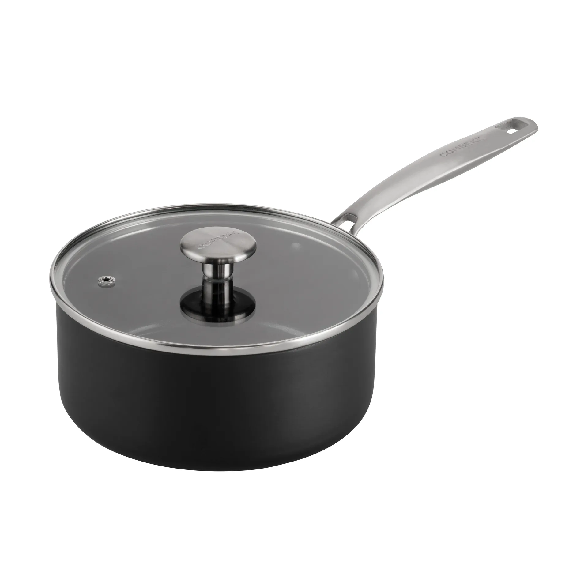 Combekk Element kastrull med lock aluminium svart, Ø18 cm Combekk