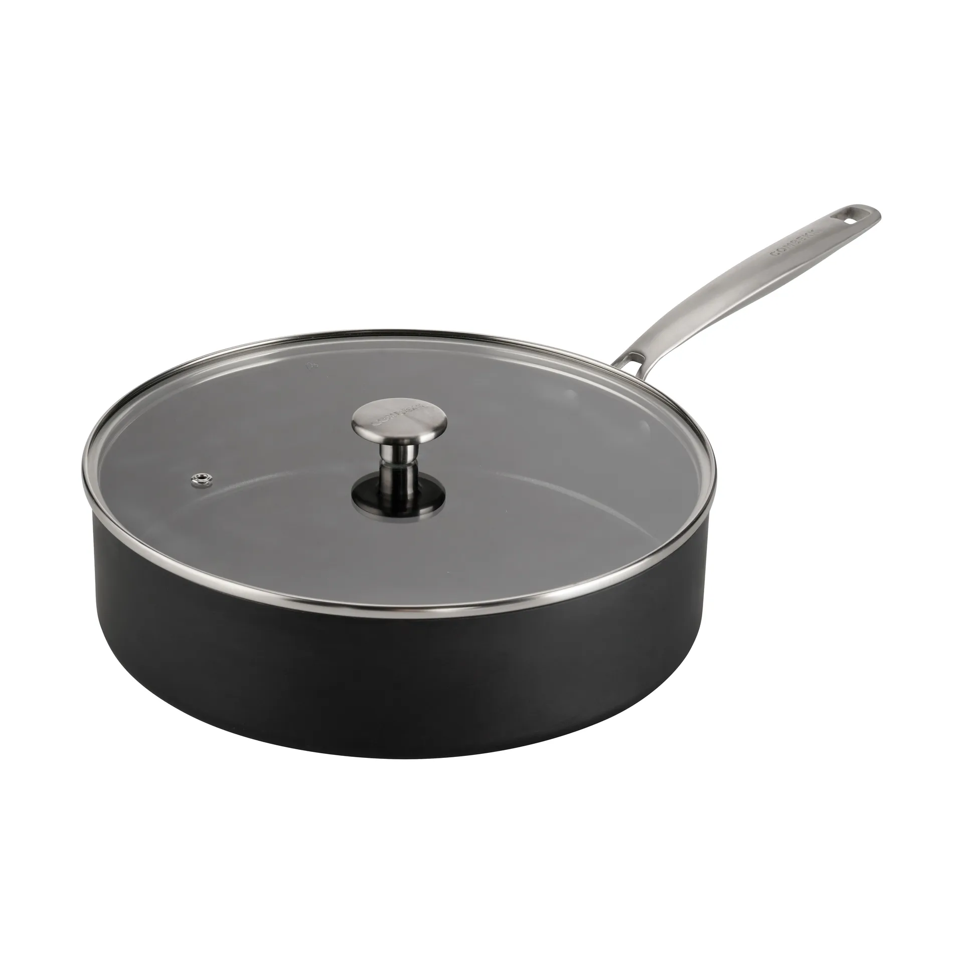 Combekk Element traktörpanna aluminium svart, Ø28 cm Combekk