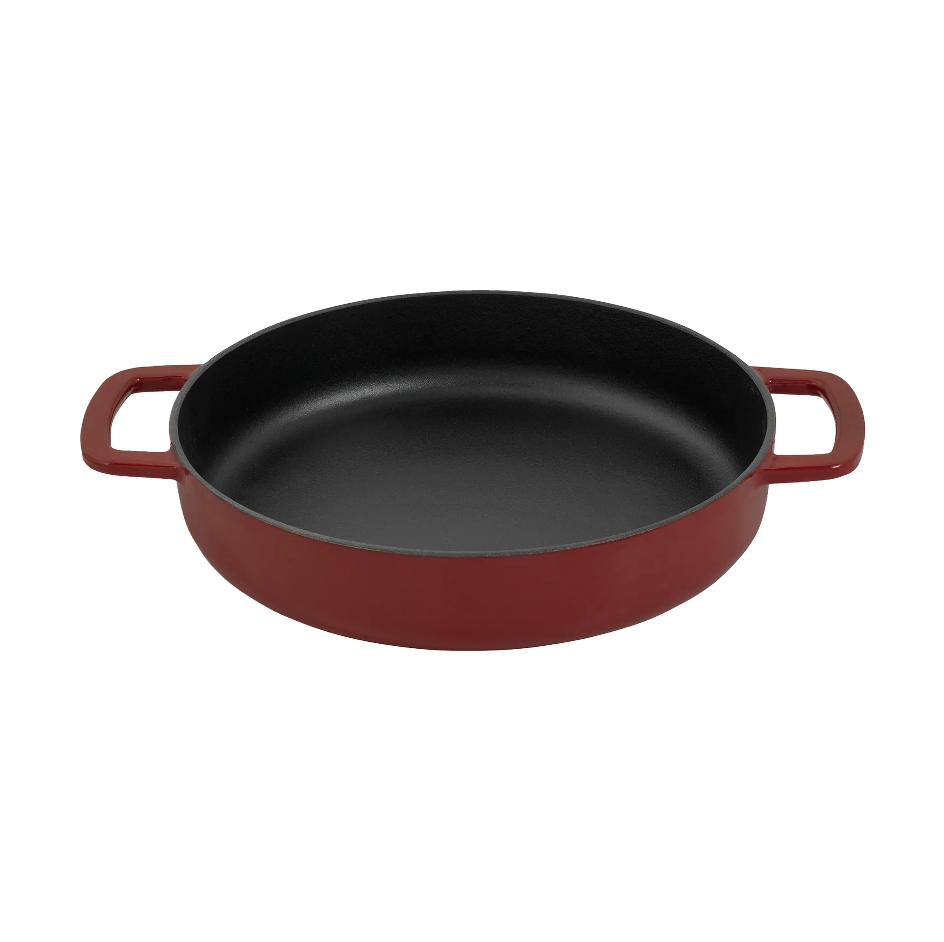 Combekk Enameled stekpanna gjutjärn Ø24 cm, Bordeaux Combekk