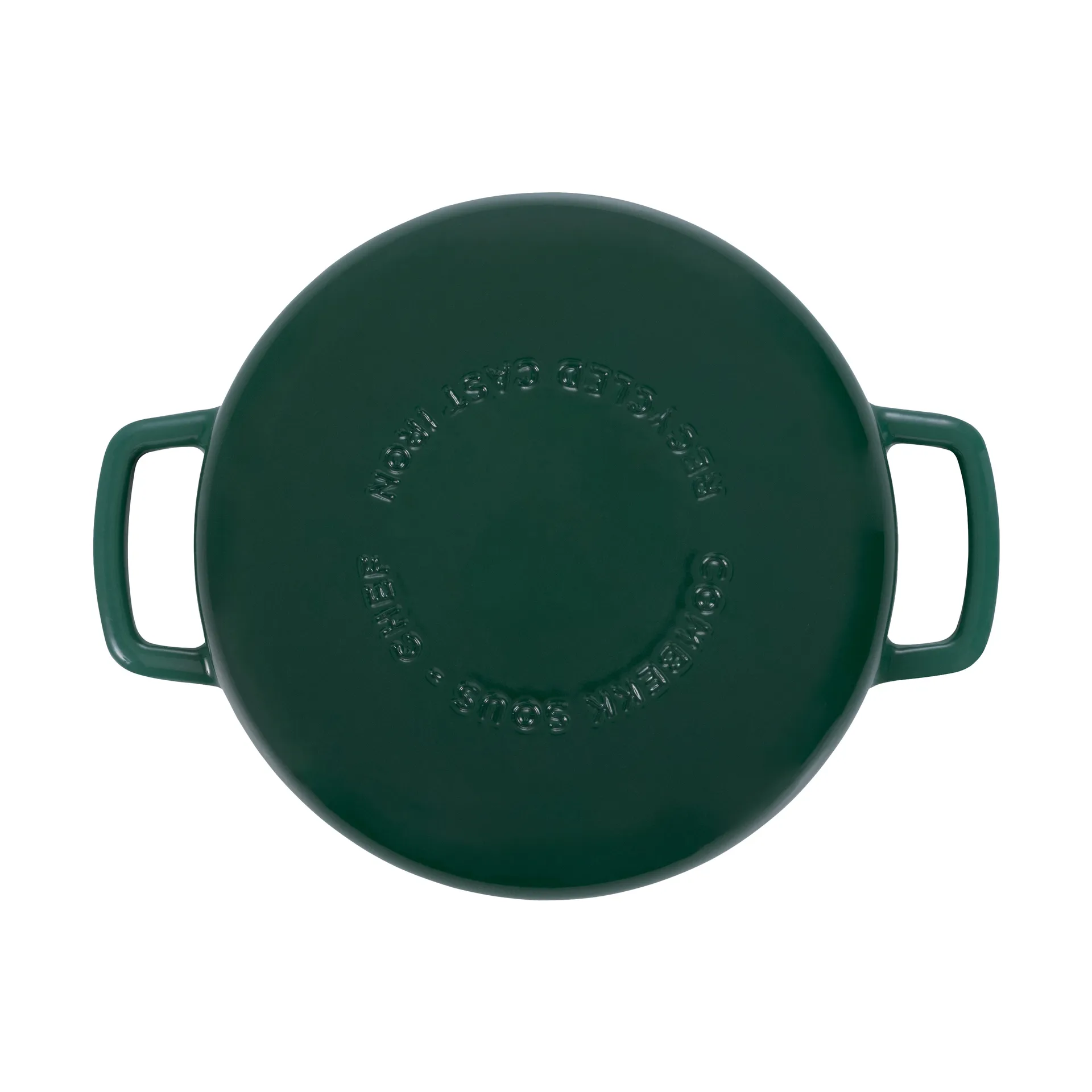 Combekk Enameled stekpanna gjutjärn Ø24 cm, Holly Green Combekk