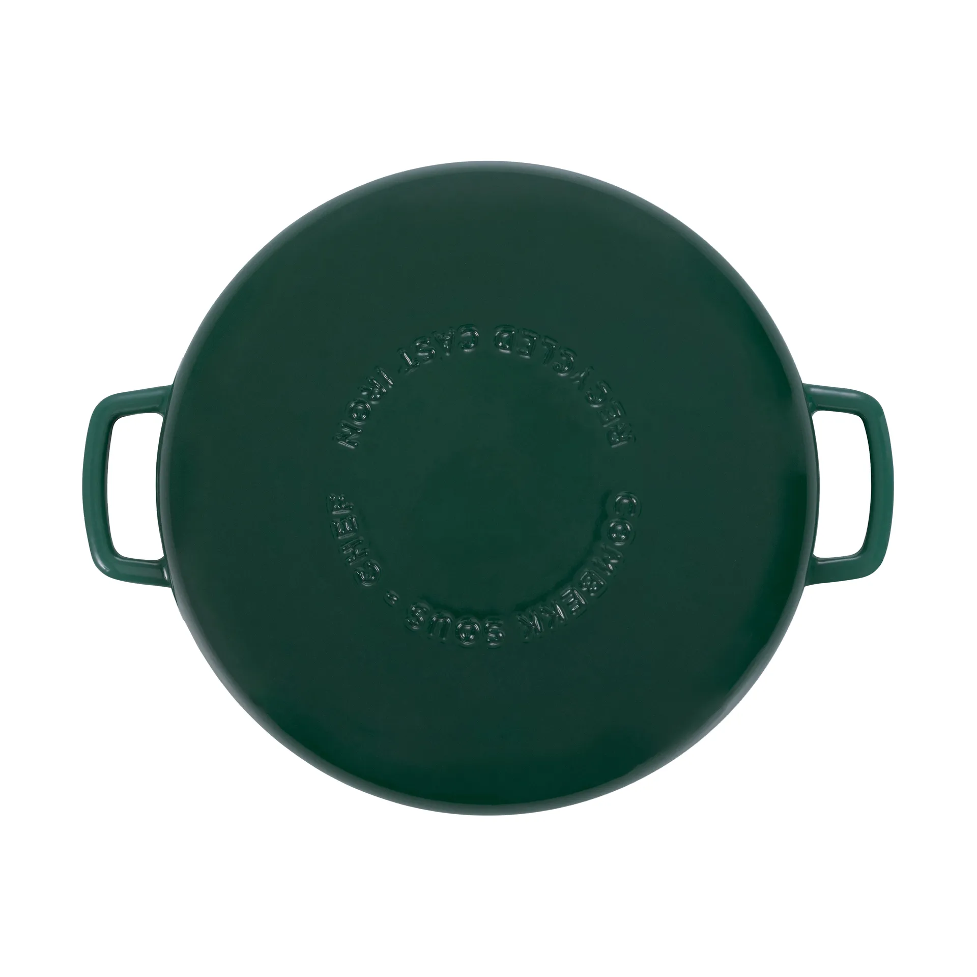 Combekk Enameled stekpanna gjutjärn Ø28 cm, Holly Green Combekk