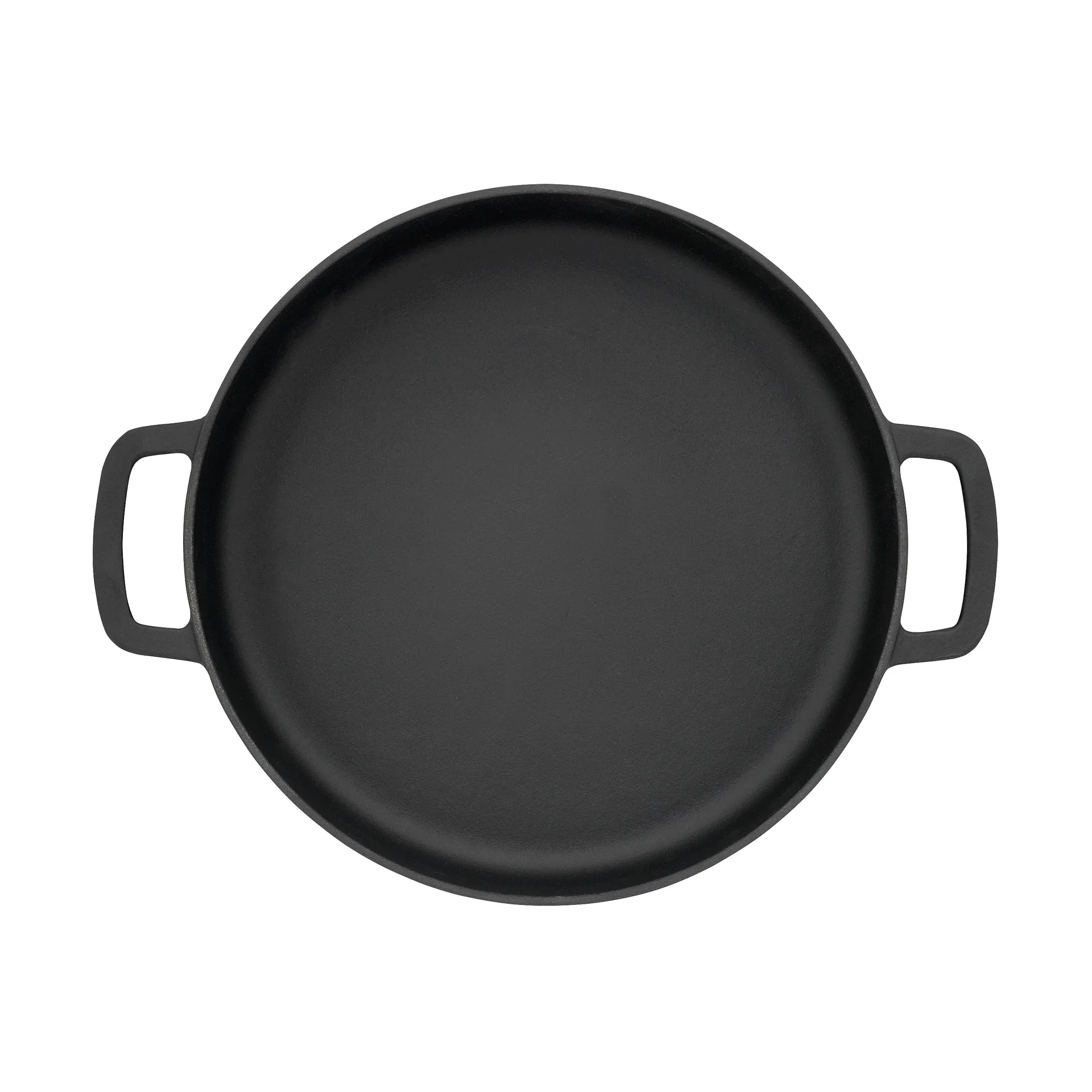 Combekk Enameled stekpanna gjutjärn Ø28 cm, Matt Black Combekk