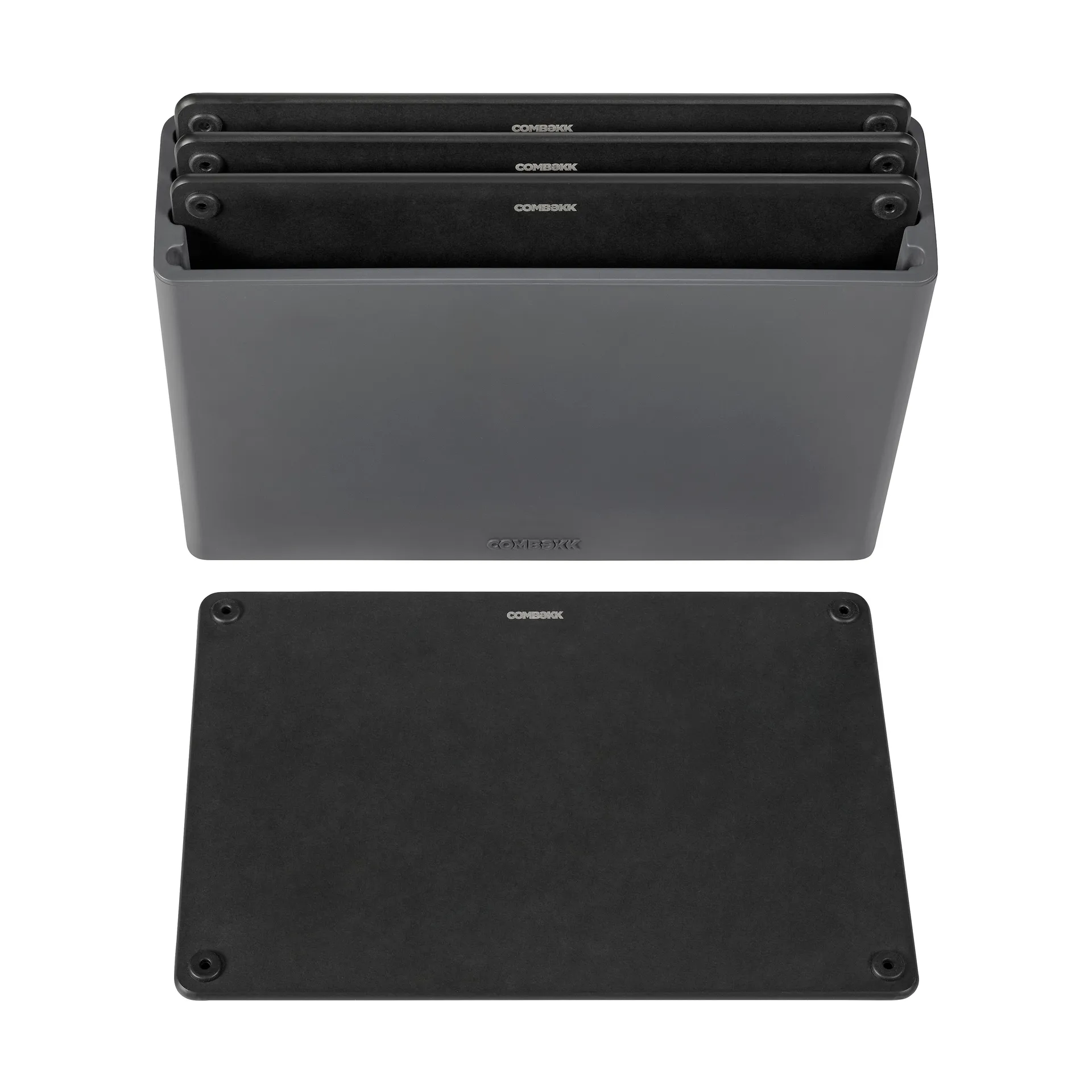 Combekk skärbräda 4-pack, Black-black Combekk