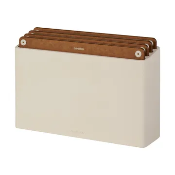 Combekk skärbräda 4-pack - Sand-brown - Combekk