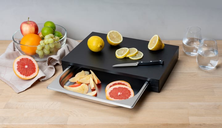 Duracore skärbräda med låda, 39x27 Continenta