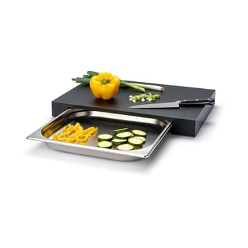 Duracore skärbräda med låda - 48x32,5 - Continenta
