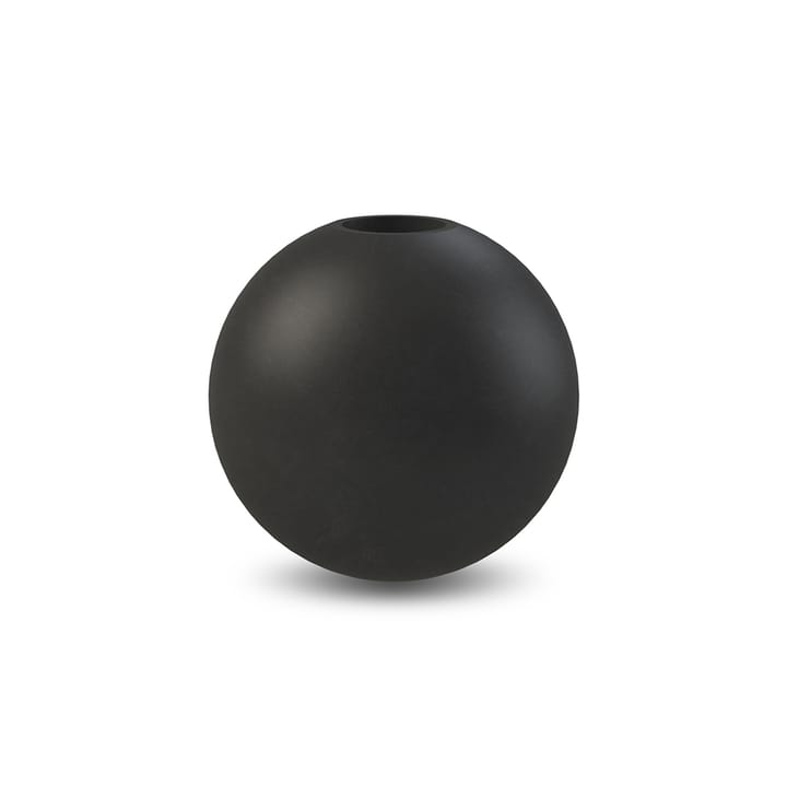 Ball ljusstake 8 cm - black - Cooee Design