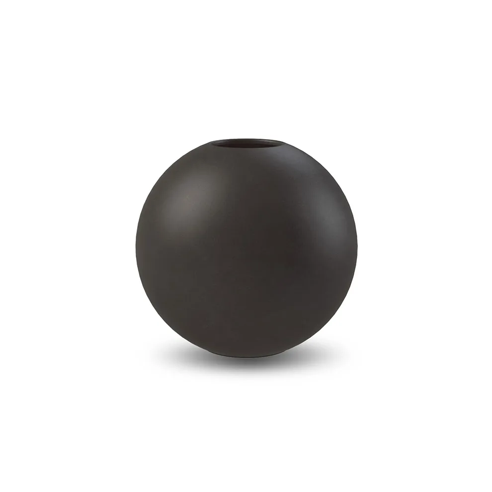 Cooee Design Ball vas black 8 cm