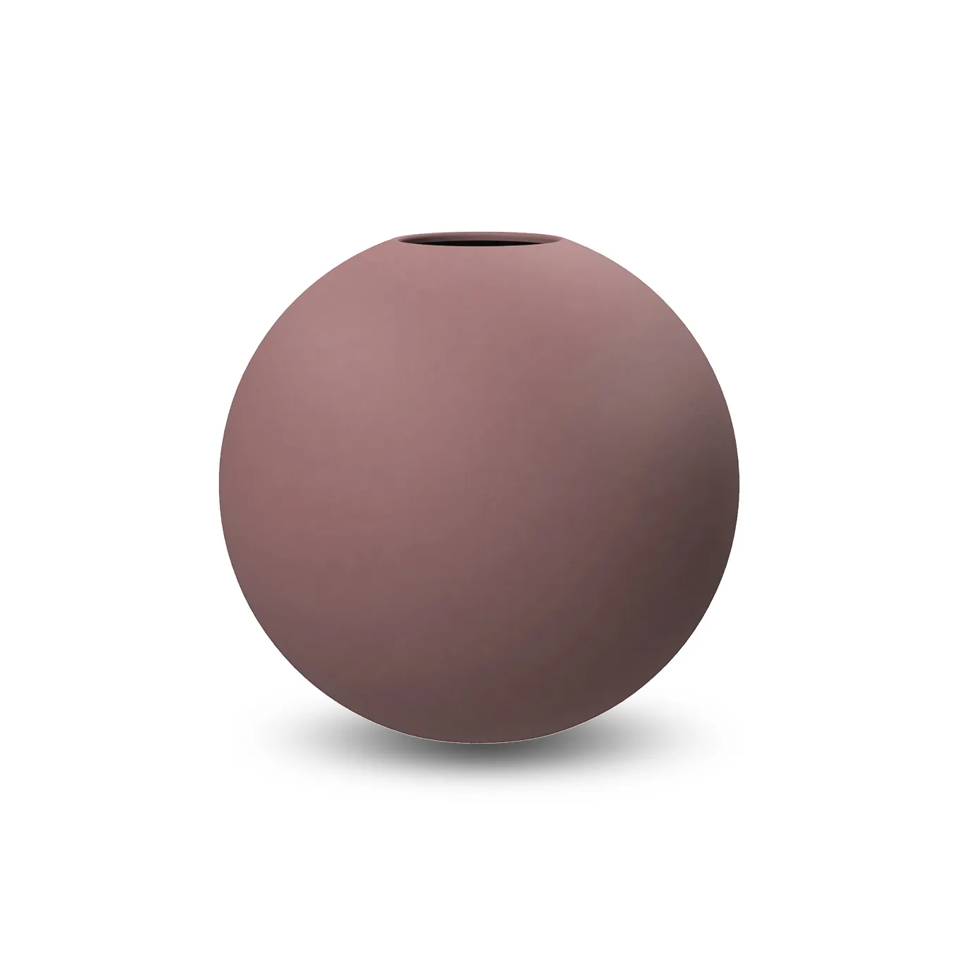 Ball vas cinder rose, 10 cm Cooee Design