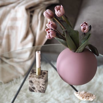 Ball vas cinder rose - 20 cm - Cooee Design
