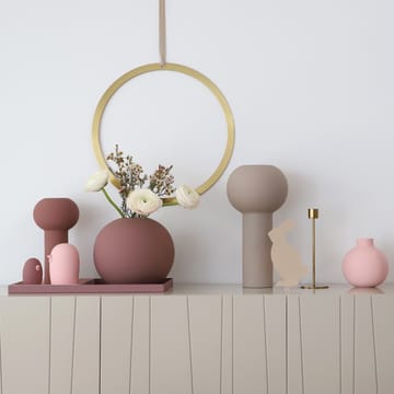 Ball vas cinder rose - 20 cm - Cooee Design