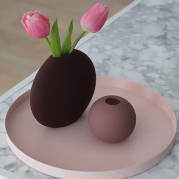 Ball vas cinder rose - 8 cm - Cooee Design