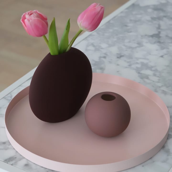 Ball vas cinder rose, 8 cm Cooee Design
