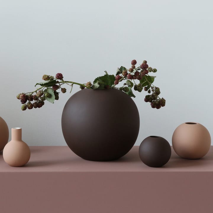 Ball vas coffee - 8 cm - Cooee Design