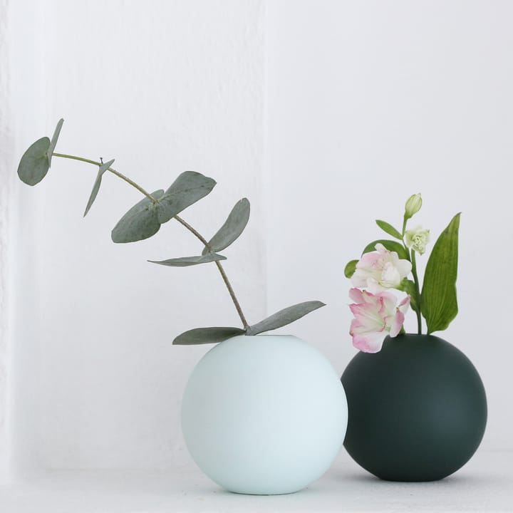 Ball vas dark green, 8 cm Cooee Design